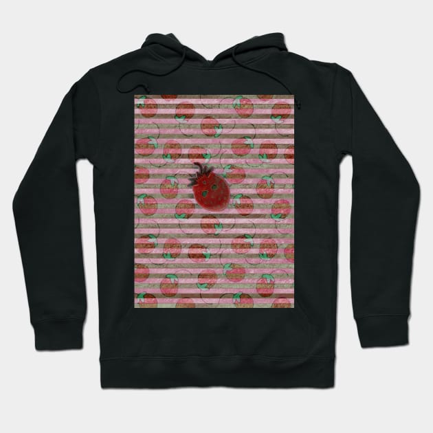 Strawverry Fields Hoodie by BoneArtPetite